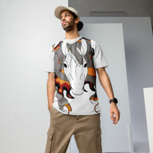 Recycled unisex basketball jersey