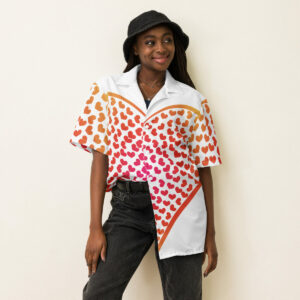 Unisex button shirtheart