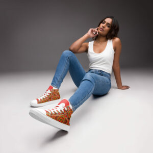 Women’s high top canvas shoes Binath