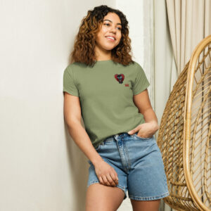 Women’s high-waisted t-shirt