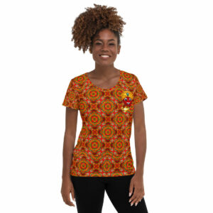 All-Over Print Women’s Athletic T-shirt